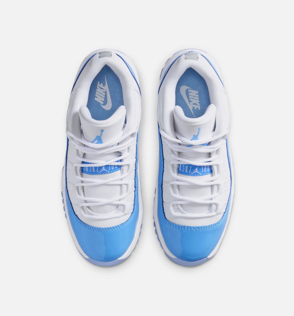 Air Jordan 11 Retro Low University Blue Preschool Lifestyle Shoe - White/University Blue/Black