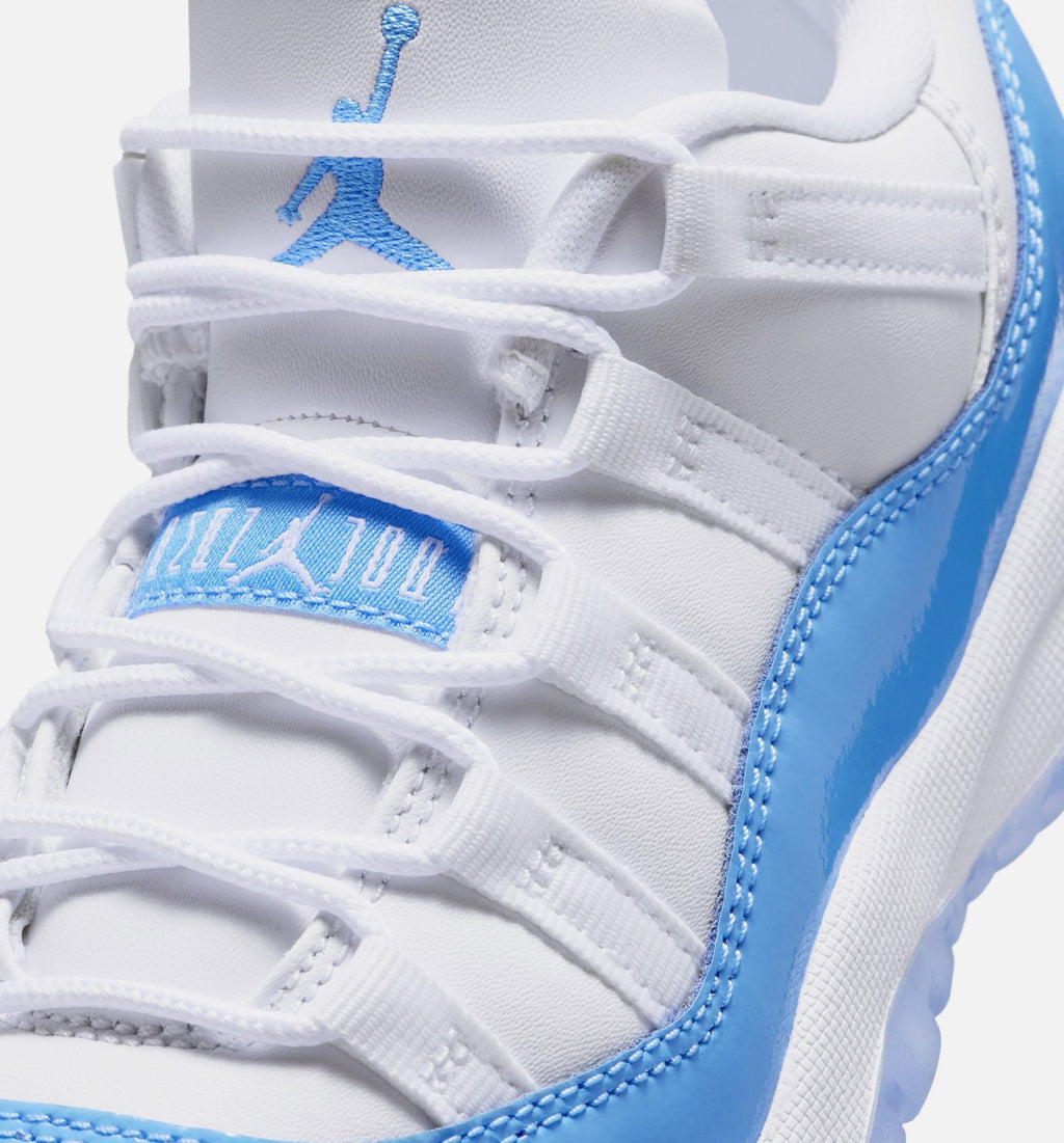 Air Jordan 11 Retro Low University Blue Preschool Lifestyle Shoe - White/University Blue/Black