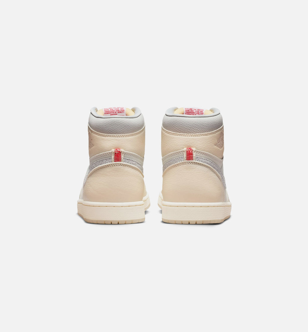 Air Jordan 1 Retro High OG Men's Shoes - Sail/University Red/Pale Ivory/Coconut Milk/Phantom